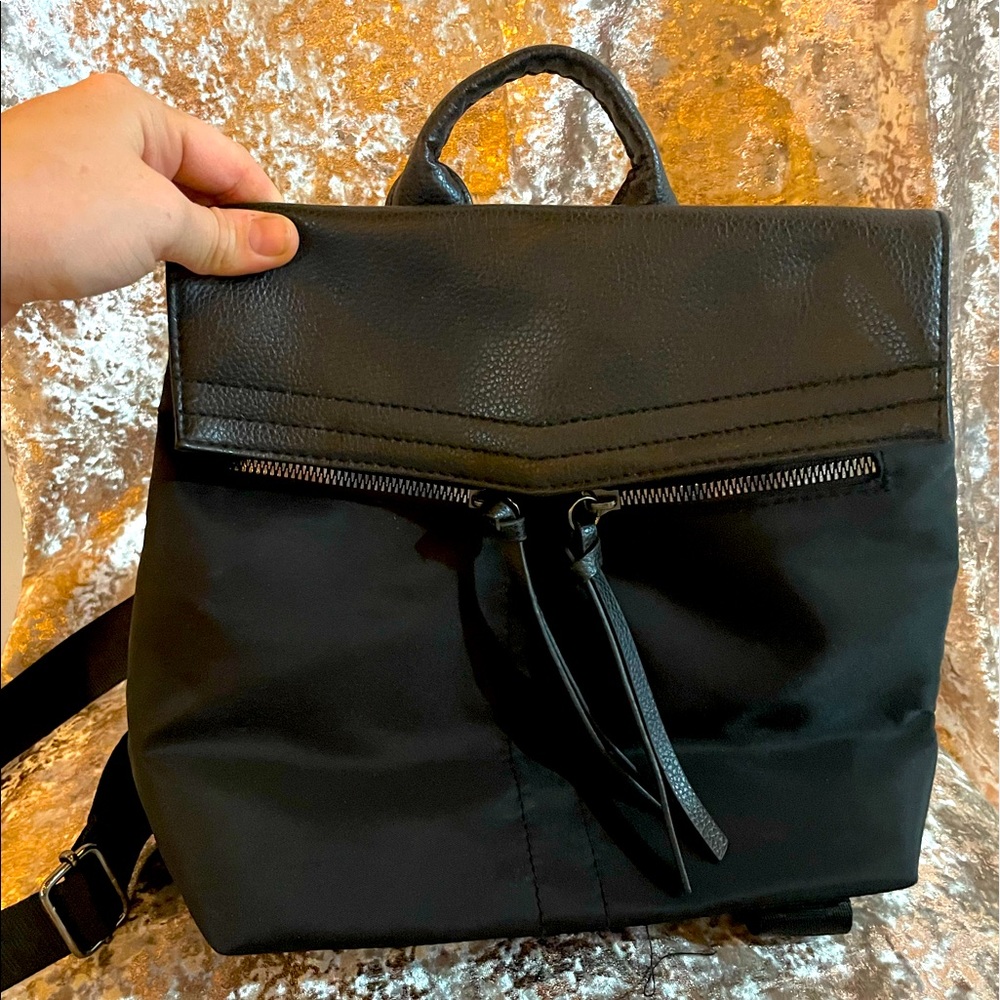 botkier black mini backpack purse 🖤